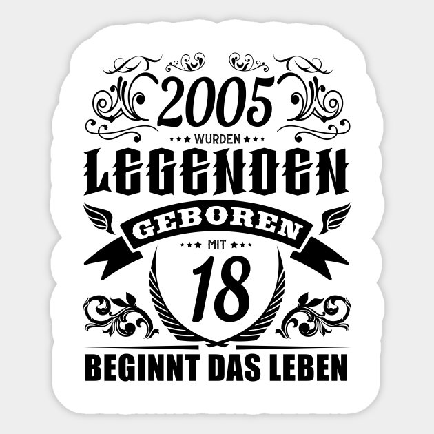 Geschenke zum 18. Geburtstag Jahrgang 2005 Sprüche Geschenkideen